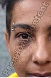 Eye Head Man Woman Piercing Casual Average Street photo references